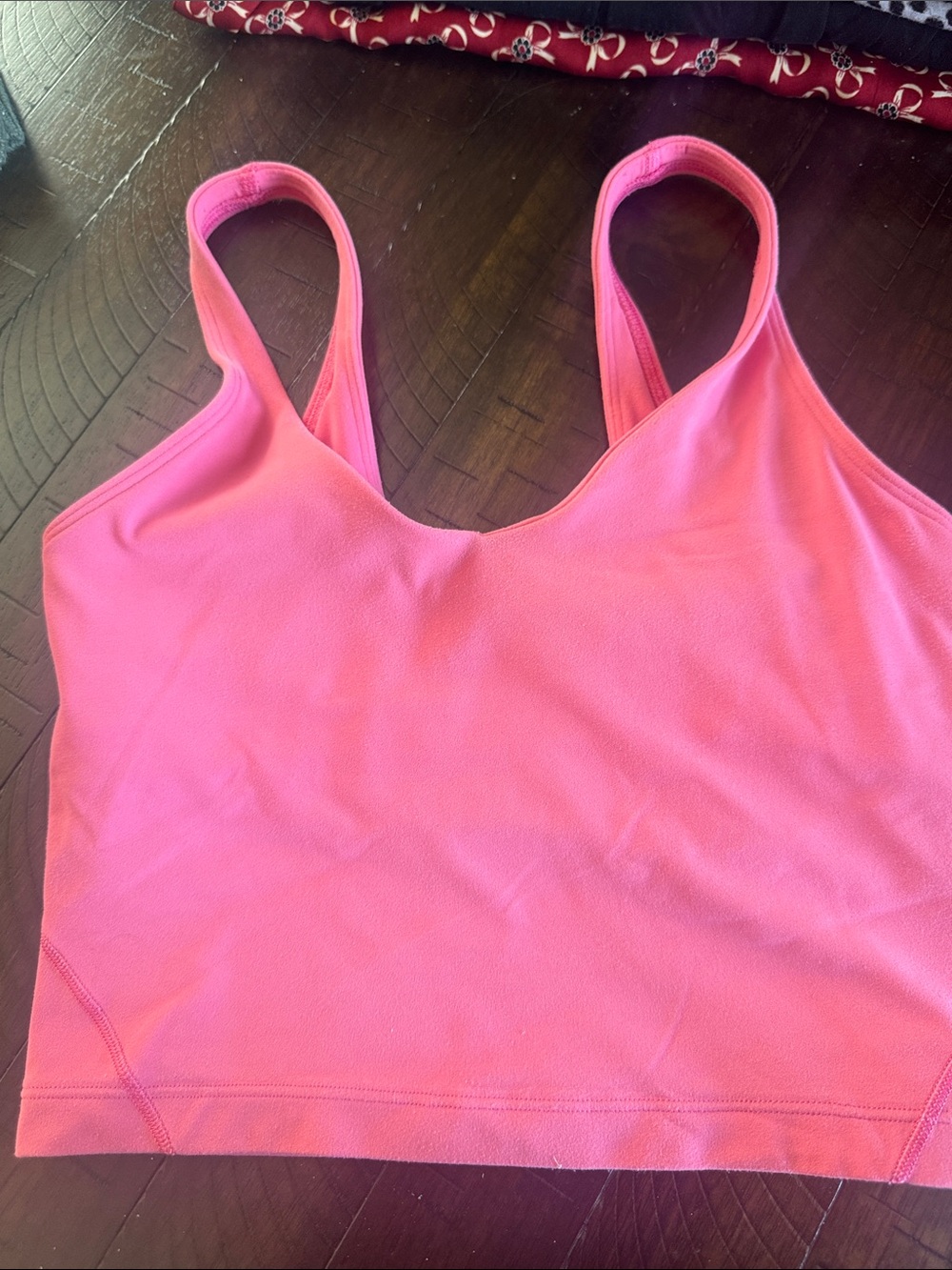 lululemon athletica Pink Sports Bra Crop Top